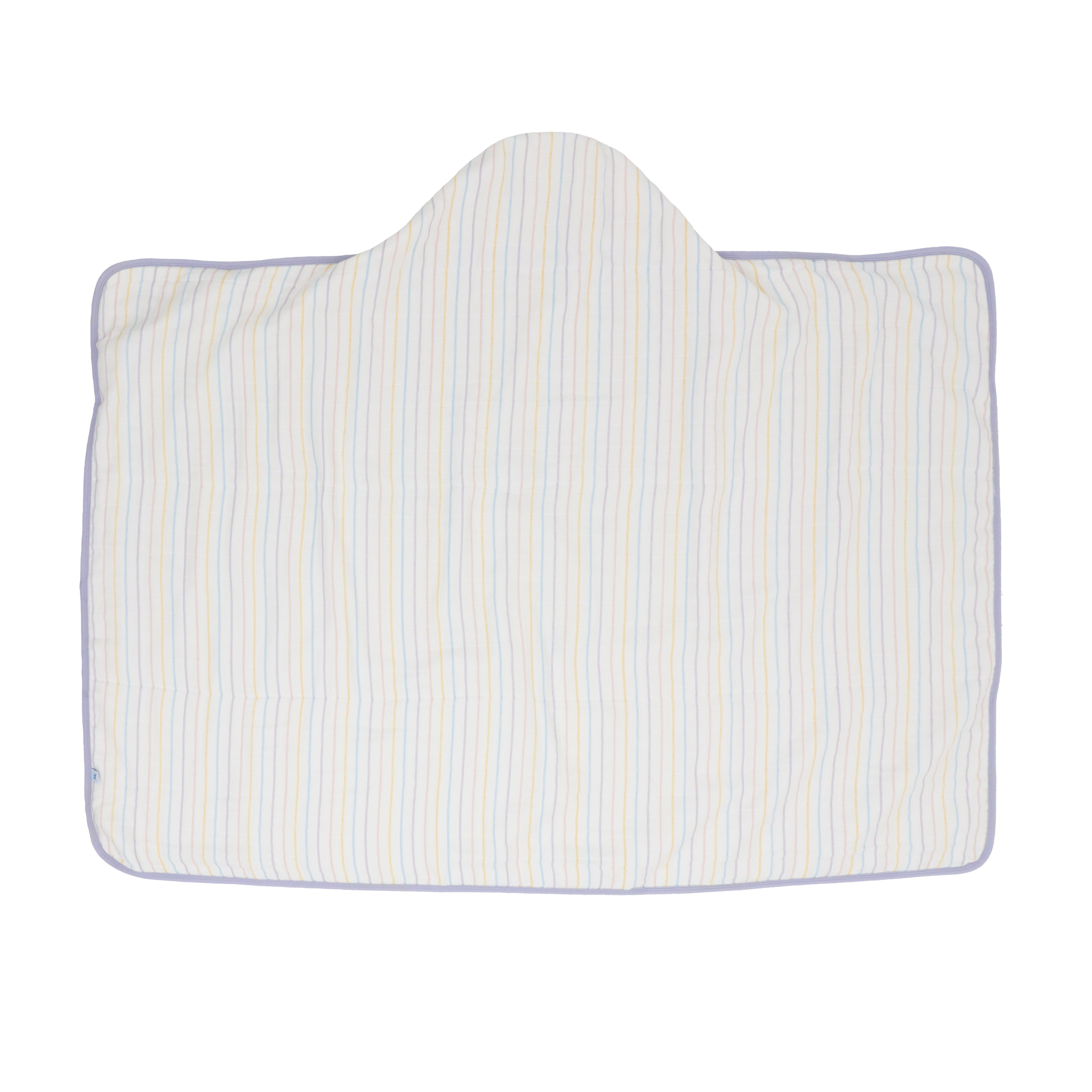 Toddler Hooded Towel - Unicorn Stripe