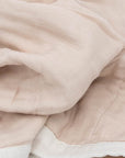 Organic Cotton Muslin Baby Quilt - Rosie