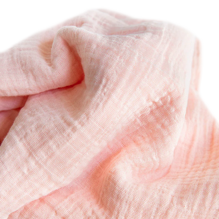 Cotton Muslin Swaddle Blanket 3 Pack - Georgia Peach