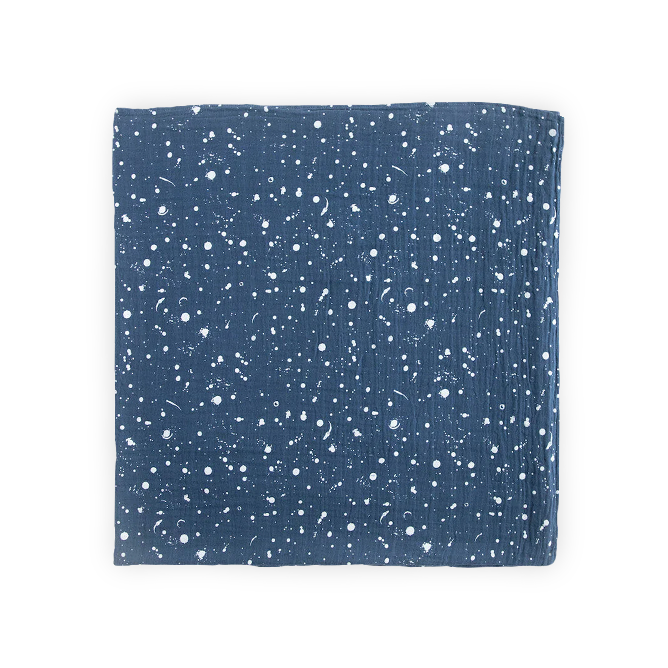 Cotton Muslin Swaddle Blanket - Star Sailing