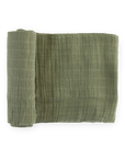 Cotton Muslin Swaddle Blanket - Fern