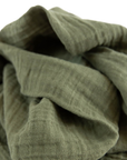 Cotton Muslin Swaddle Blanket - Fern
