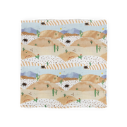 Cotton Muslin Swaddle Blanket - Desert Hills