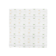 Cotton Muslin Swaddle Blanket - Diamond Stripe