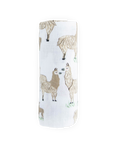 Cotton Muslin Swaddle Blanket - Llama Llama
