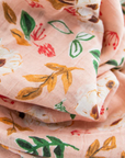 Cotton Muslin Swaddle Blanket - Vintage Floral