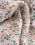Cotton Muslin Swaddle Blanket - Pressed Petals