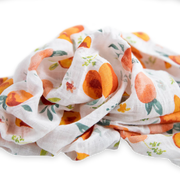 Cotton Muslin Swaddle Blanket - Georgia Peach
