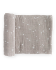 Cotton Muslin Swaddle Blanket - Snow Flurries