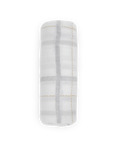Cotton Muslin Swaddle Blanket - Grey Plaid