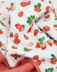 Original Cotton Muslin Quilt - Strawberry Patch