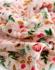 Original Cotton Muslin Quilt - Vintage Floral