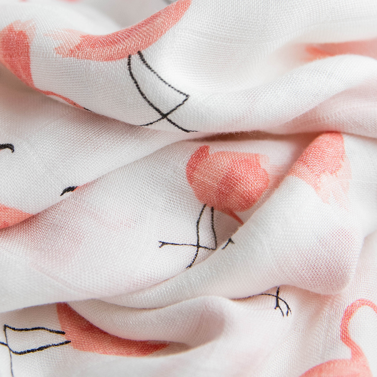 Deluxe Muslin Swaddle Blanket 2 Pack - Pink Ladies