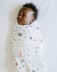 Deluxe Muslin Swaddle Blanket 2 Pack - Dragon Days