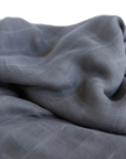 Deluxe Muslin Swaddle Blanket - Charcoal