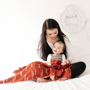 Deluxe Muslin Swaddle Blanket - Baked Clay