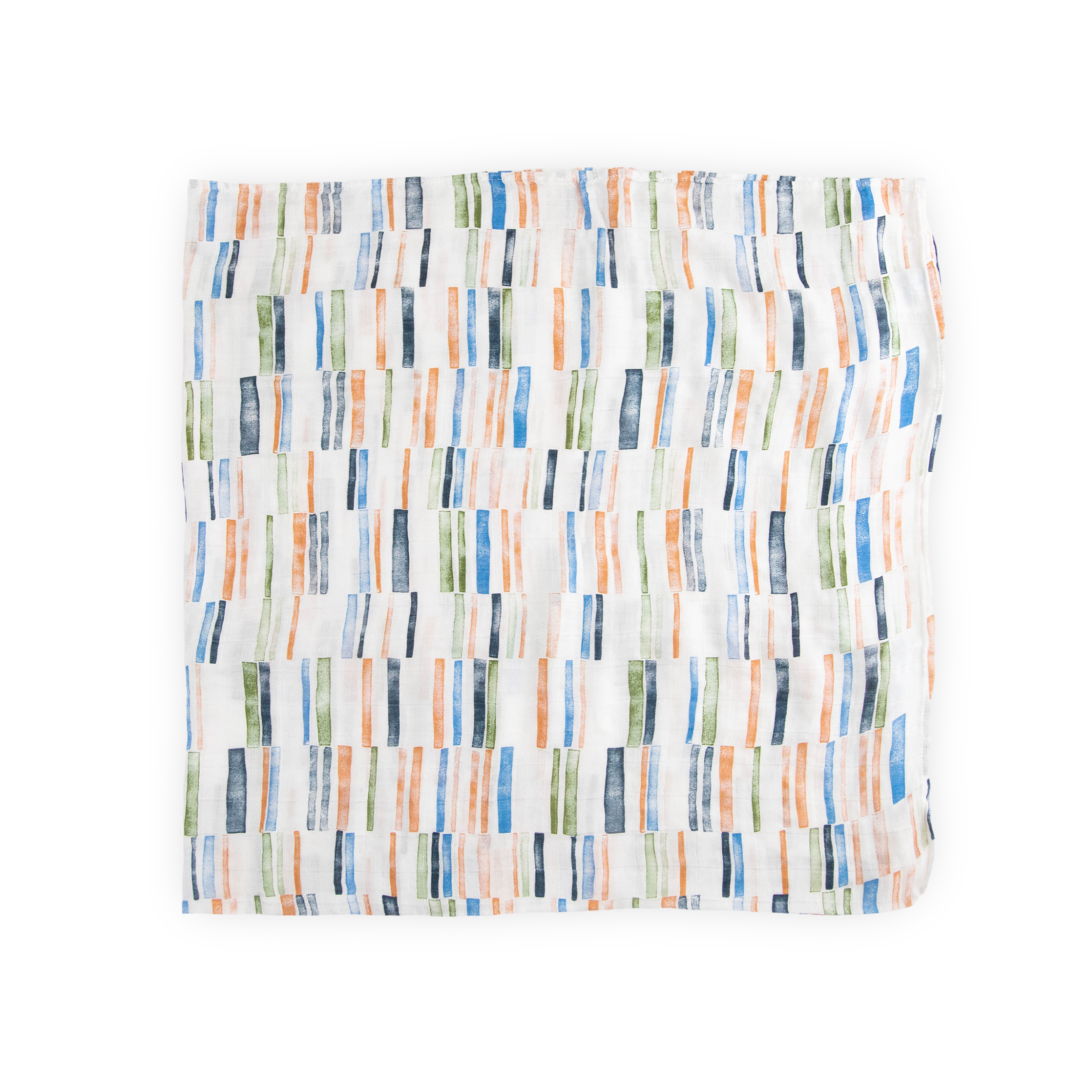 Deluxe Muslin Swaddle Blanket - Weston Stripe