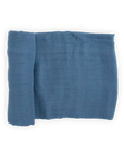 Deluxe Muslin Swaddle Blanket - Blue Dusk
