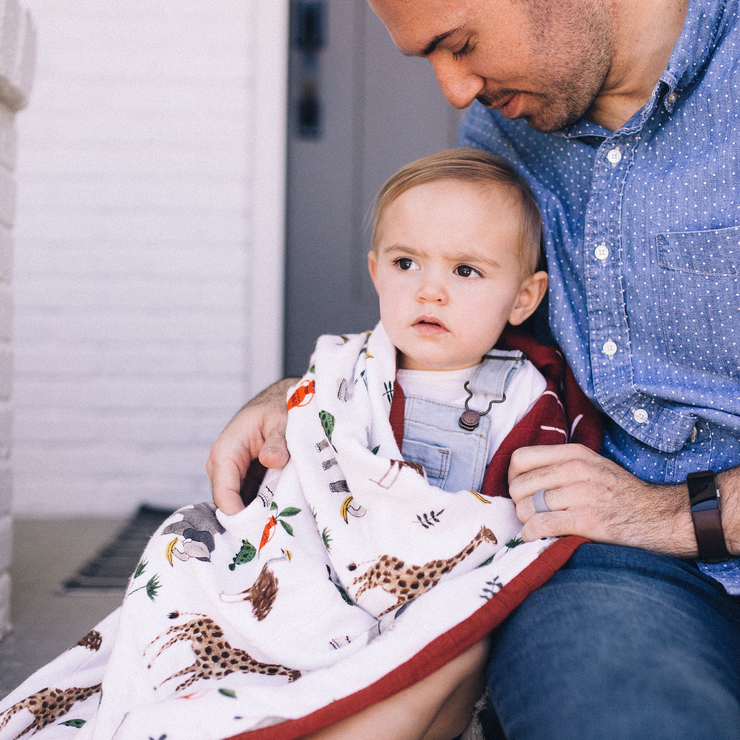 Original Deluxe Muslin Quilt - Safari Social