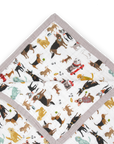 Cotton Muslin Quilted Throw - Woof