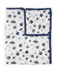 Cotton Muslin Quilted Throw - Planetary
