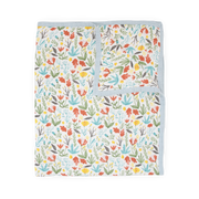 Cotton Muslin Quilted Throw - Meadow