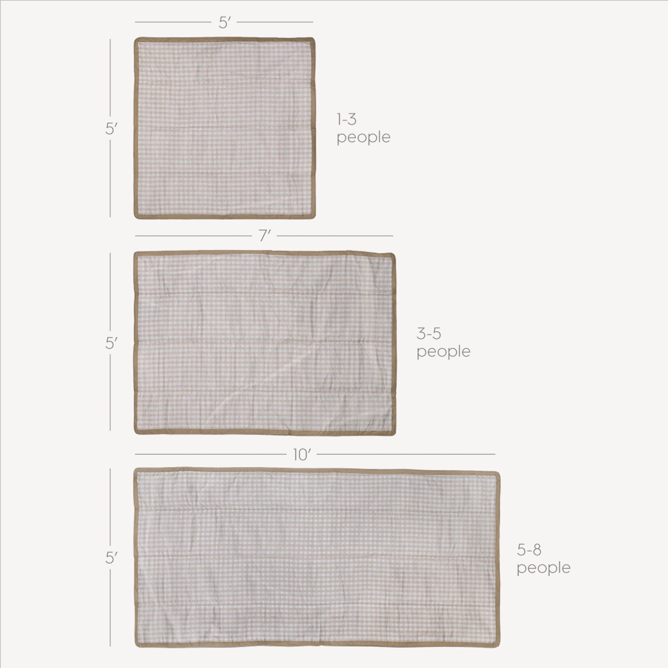 Little Unicorn Outdoor Multi Purpose Blanket 5x5 Midnight Poppy Little Unicorn Canada