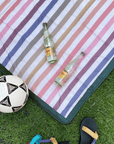 Outdoor Blanket - Chroma Rugby Stripe