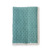 Cotton Muslin Baby Quilt - Wallflower
