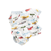 Deluxe Muslin Baby Quilt - Air Show