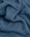 Deluxe Muslin Baby Quilt - Blue Dusk