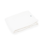Organic Cotton Muslin Baby Quilt - White