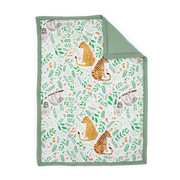 Cotton Muslin Toddler Comforter - Mighty Jungle