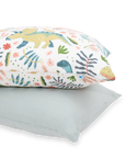Cotton Muslin Pillowcase 2 Pack - Boho Dino