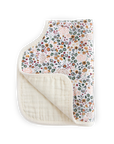 Cotton Muslin Burp Cloth - Pressed Petals
