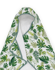 Toddler Hooded Towel - Tropical Leaf