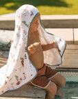 Toddler Hooded Towel - Farmyard