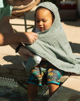 Toddler Hooded Towel - Sea