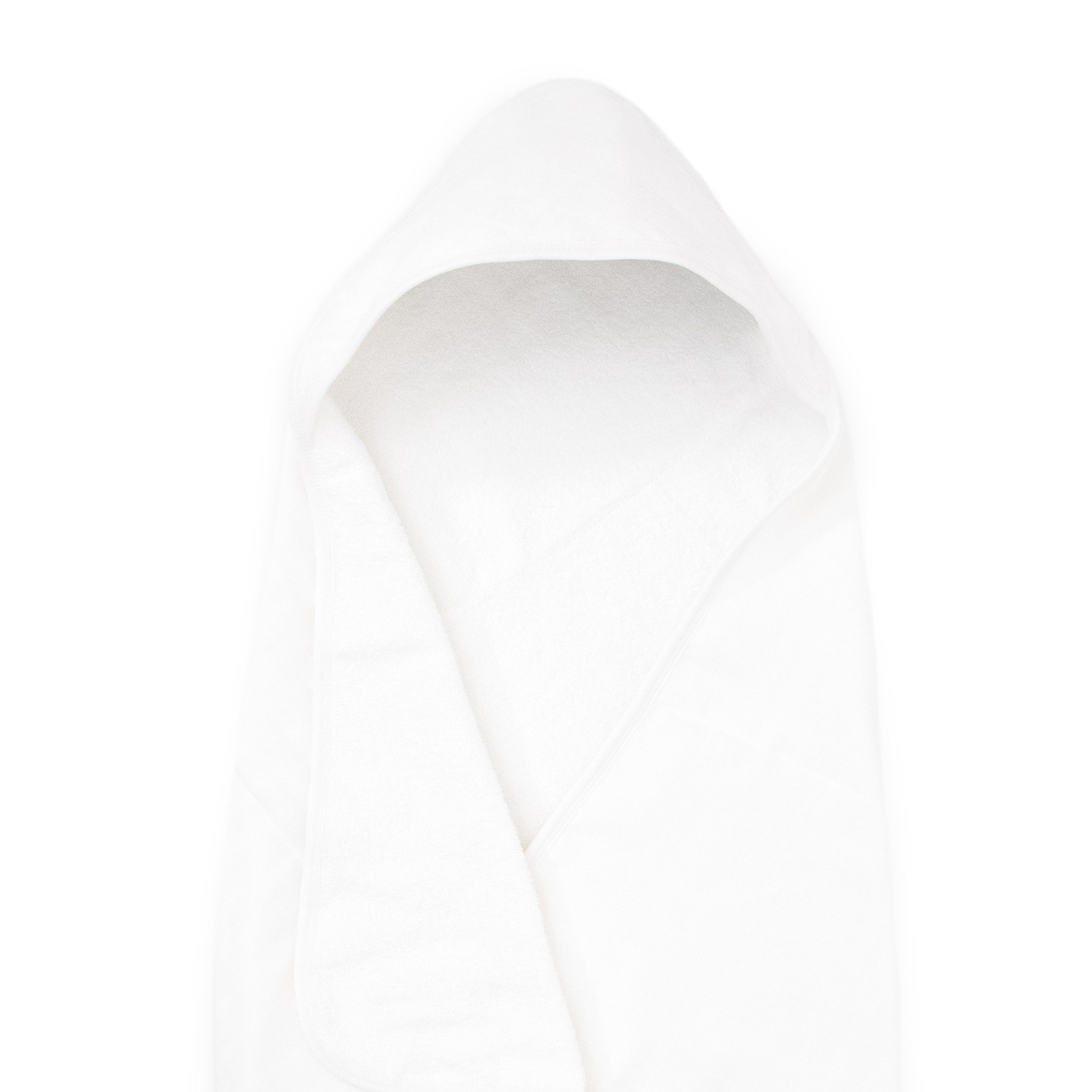 Infant Hooded Towel - White