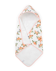 Infant Hooded Towel - Watercolor Roses