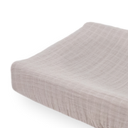 Cotton Muslin Changing Pad Cover - Porpoise