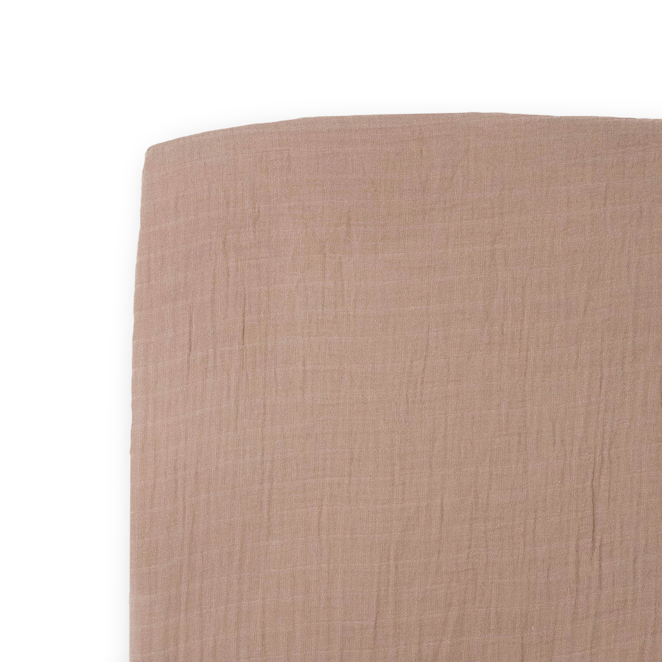 Organic Cotton Muslin Crib Sheet - Driftwood