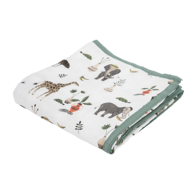 Original Deluxe Muslin Quilt - Safari Social 2